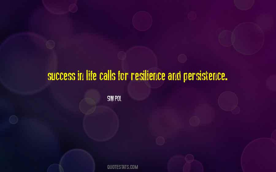 Success Persistence Quotes #1467339