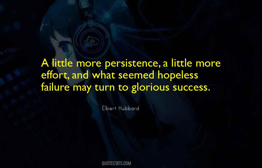 Success Persistence Quotes #210297