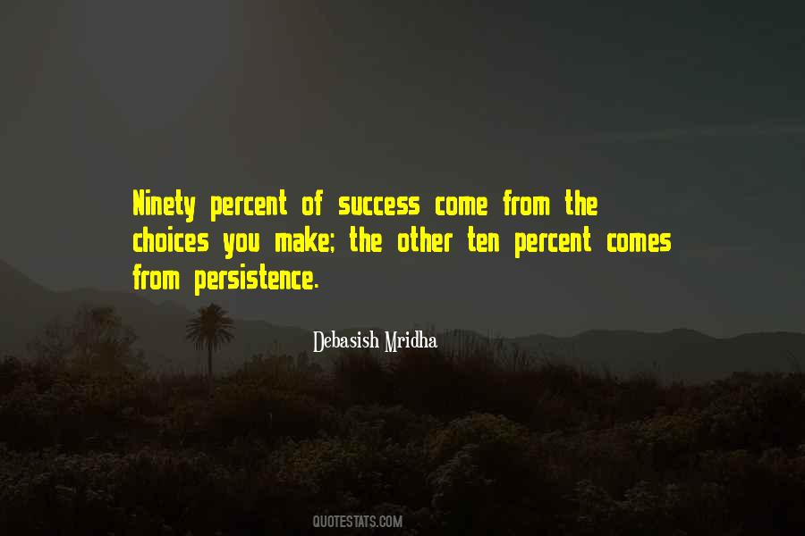 Success Persistence Quotes #284659