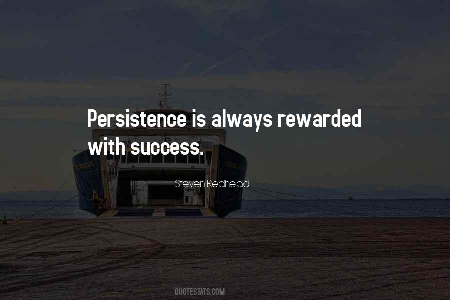 Success Persistence Quotes #508050