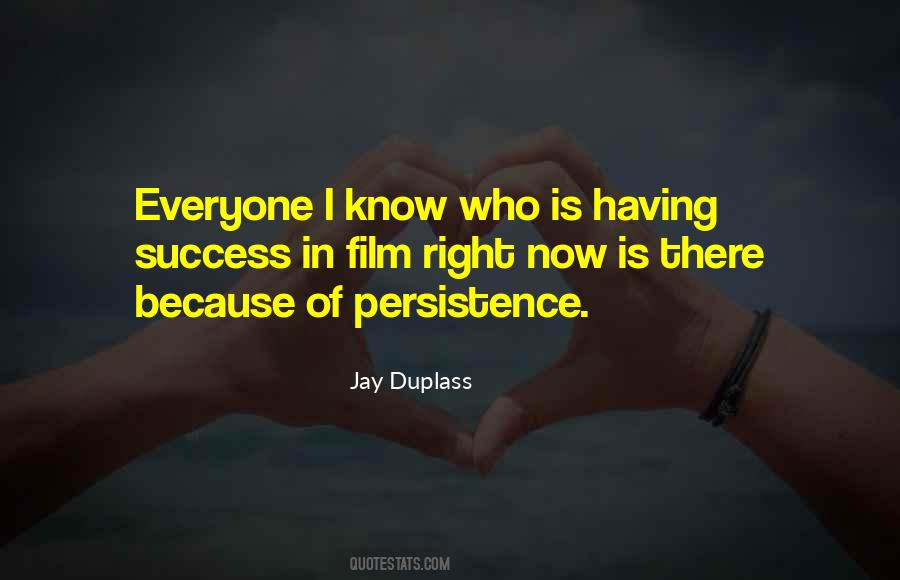 Success Persistence Quotes #784863