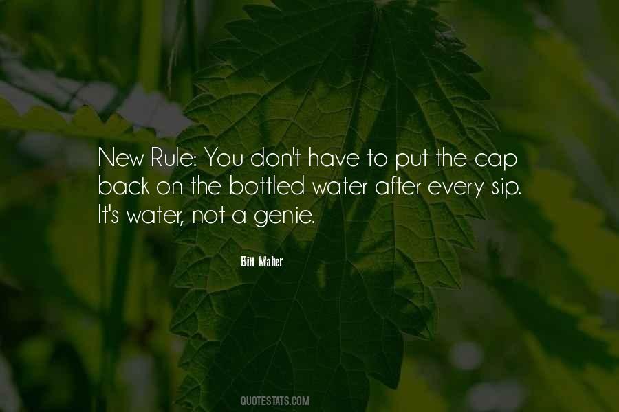 Quotes About Bottled Water #748206