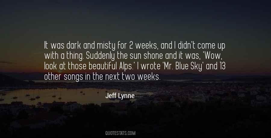 Quotes About Blue Sky #1307307