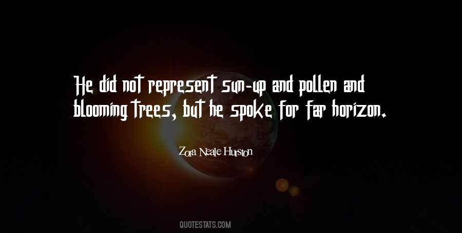 Quotes About Pollen #1464034