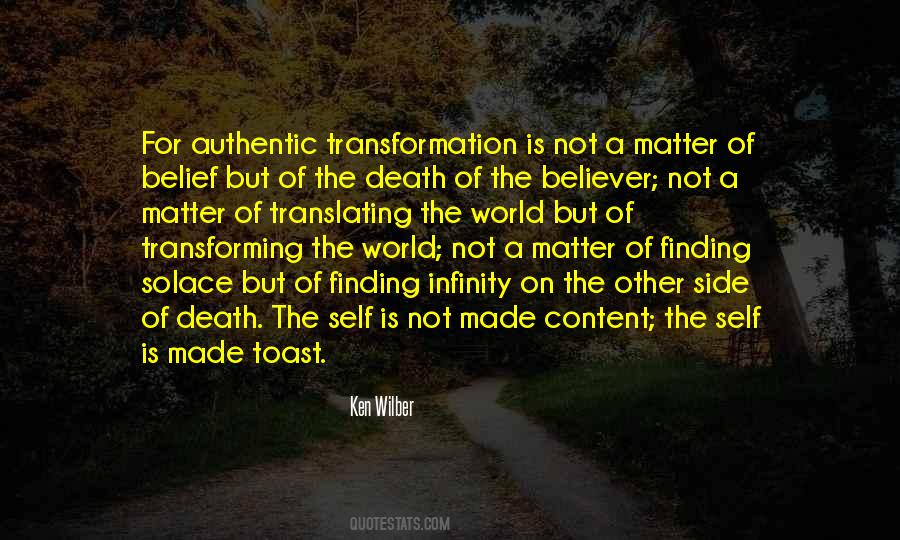 Quotes About Transformation Of Self #224632