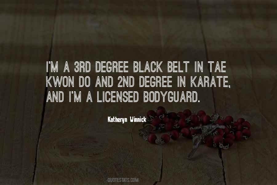 Quotes About Black Belt #104439