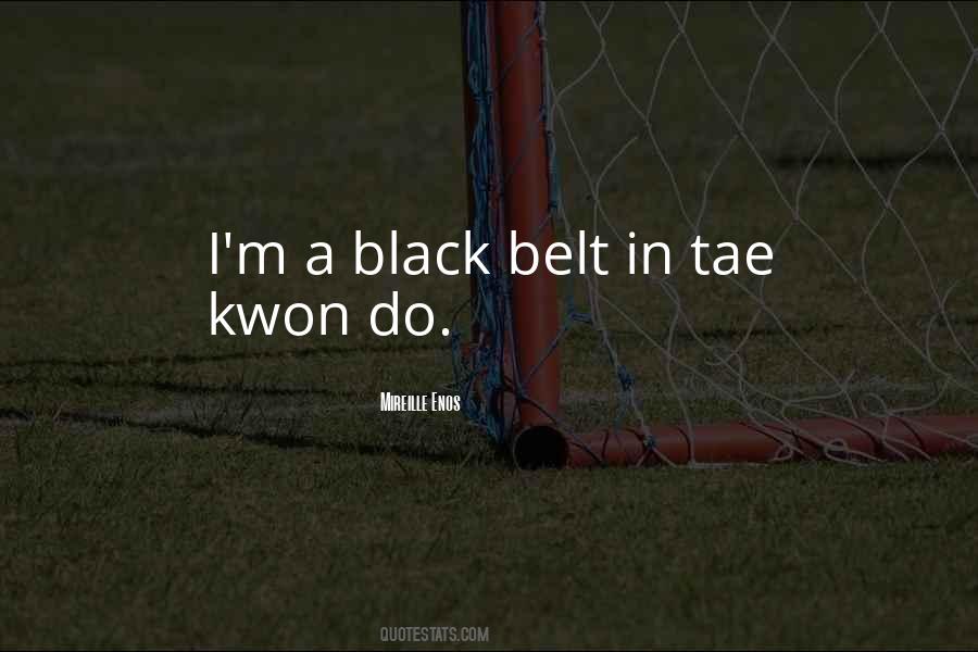 Quotes About Black Belt #352499