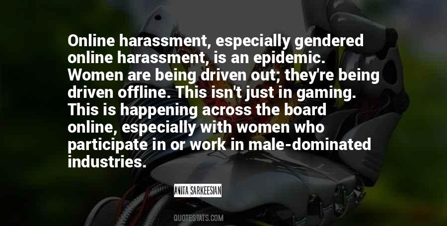 Women Harassment Quotes #1847761