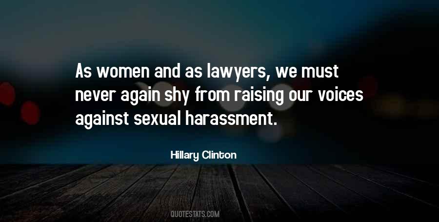 Women Harassment Quotes #89791