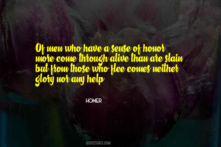 Men Of Honor Quotes #208376