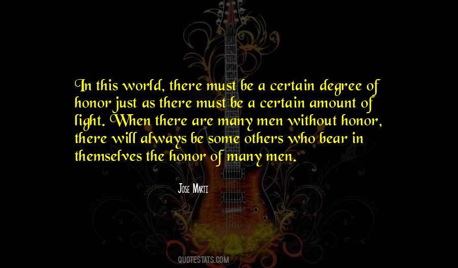 Men Of Honor Quotes #8976