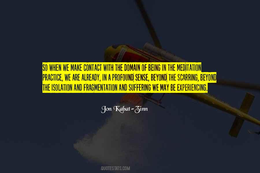 Quotes About Fragmentation #1245716