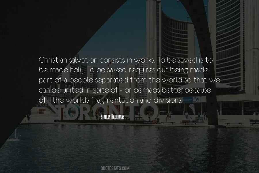 Quotes About Fragmentation #1660513