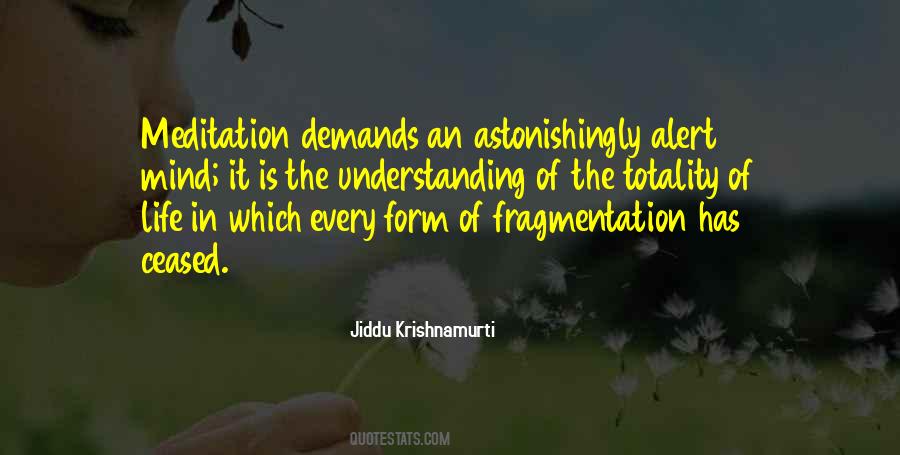 Quotes About Fragmentation #1727910