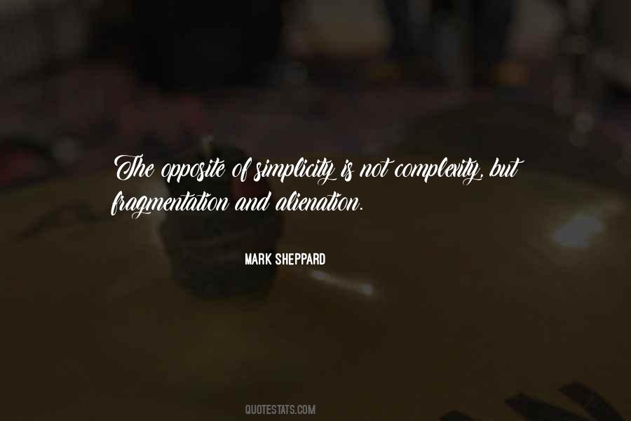 Quotes About Fragmentation #884887