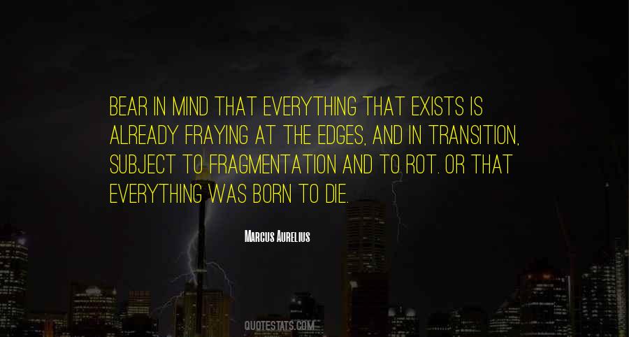 Quotes About Fragmentation #950508