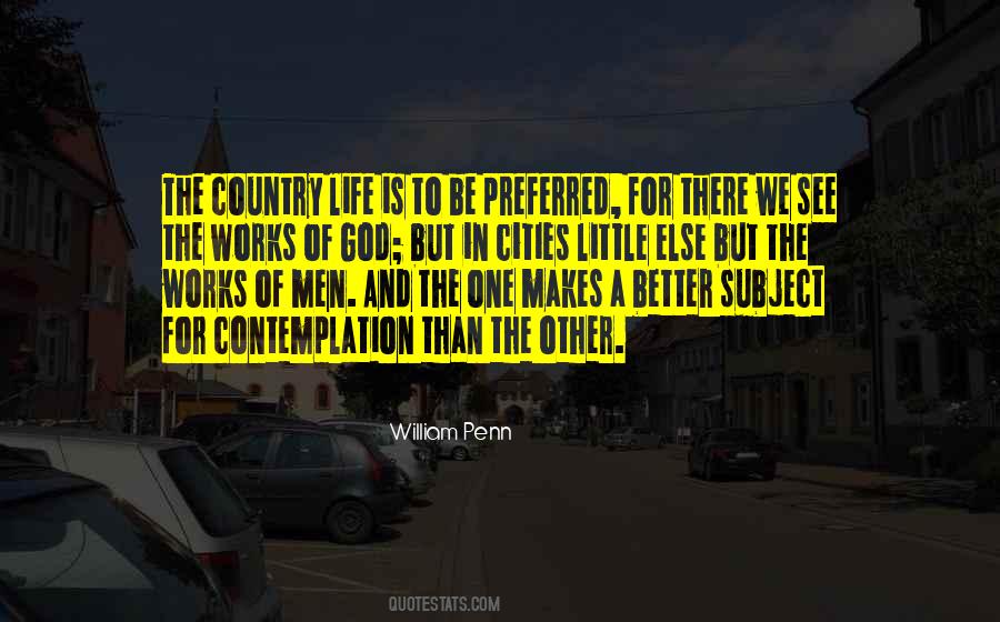 Quotes About Country Life #562449