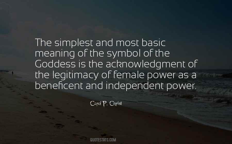 Quotes About Female Power #1522469