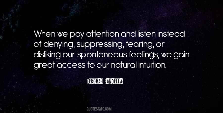 Quotes About Denying Feelings For Someone #166480