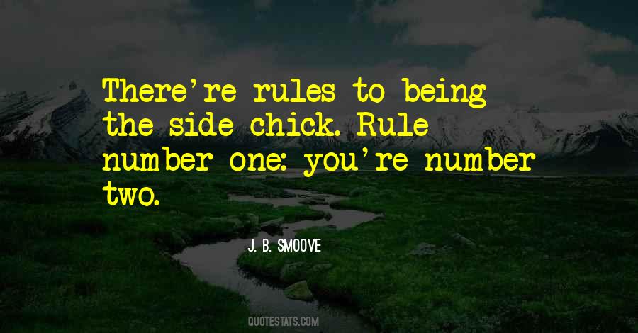 Quotes About Being Number Two #105736