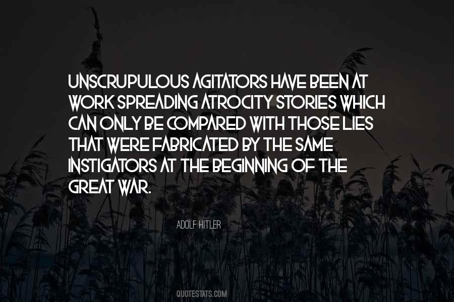 Quotes About Agitators #706172