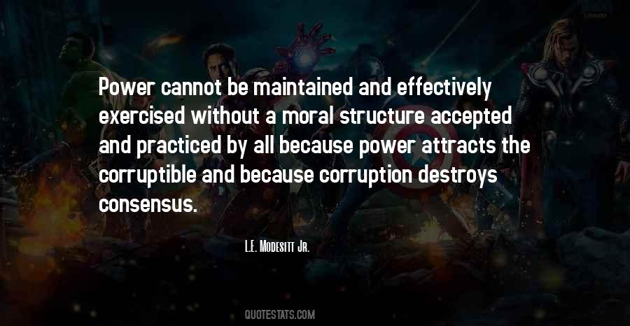 Quotes About Moral Corruption #134975