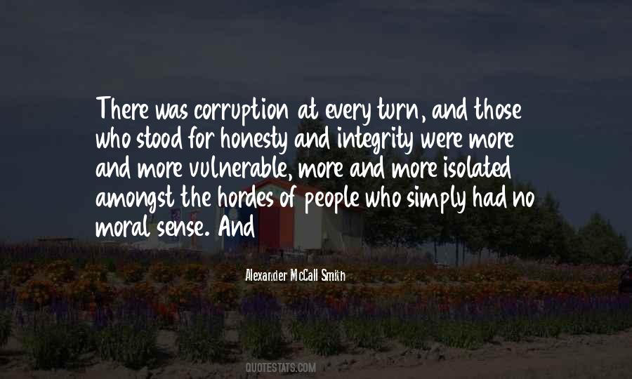 Quotes About Moral Corruption #215045