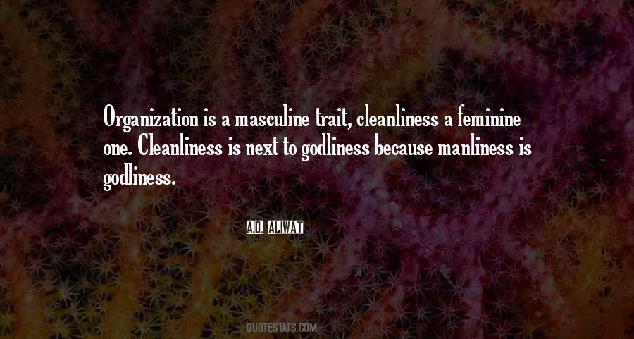 Quotes About Cleanliness And Godliness #713049