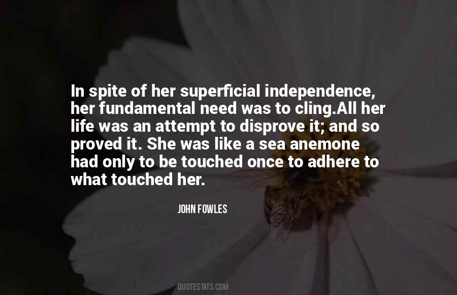 Quotes About Anemone #17542