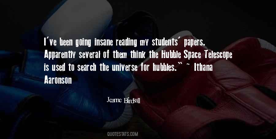 Quotes About Hubble Telescope #214943