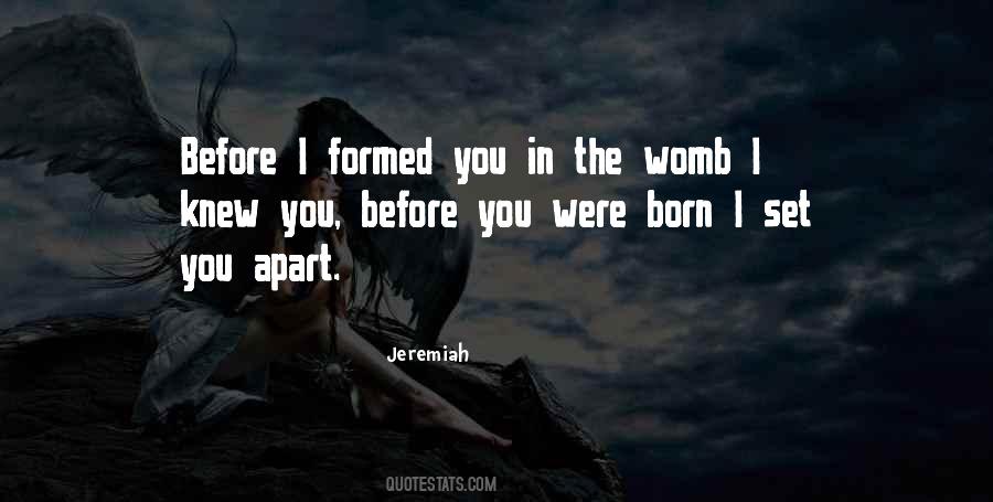 Baby In The Womb Quotes #352733