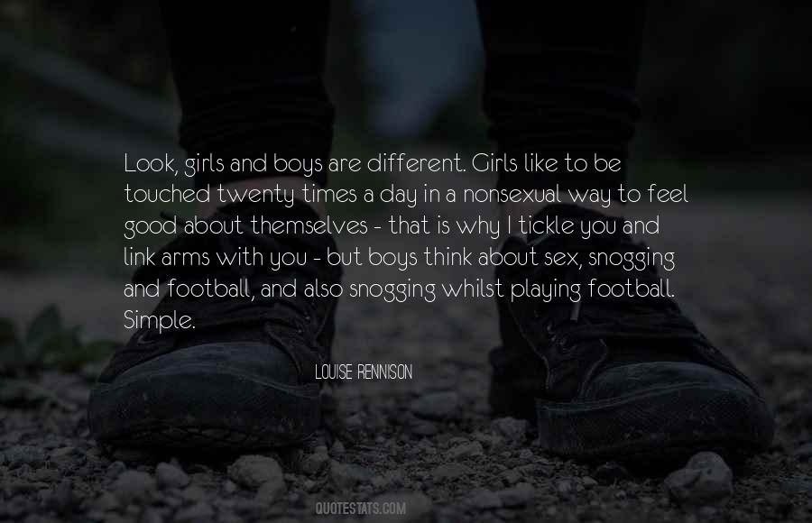 Think Girls Quotes #152166