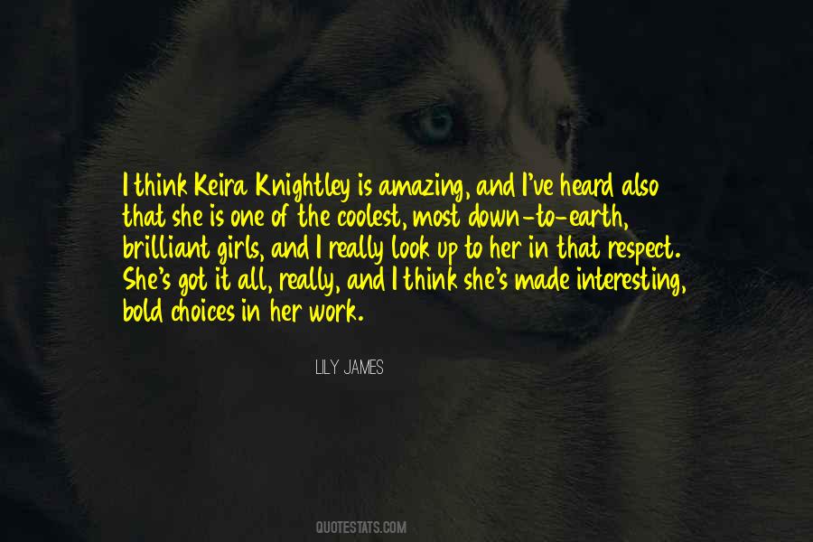 Think Girls Quotes #253013
