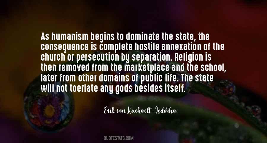 Quotes About The Separation Of Church And State #110460