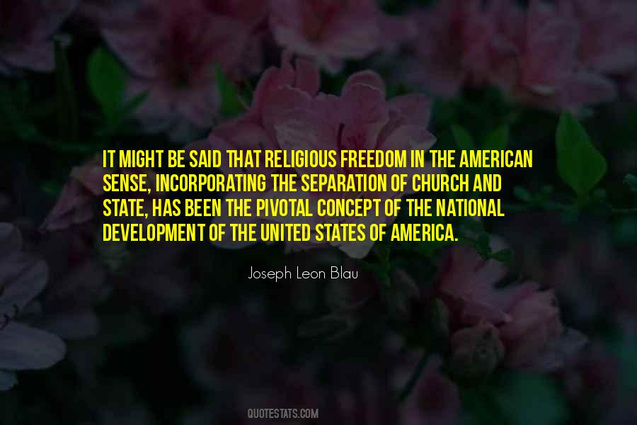 Quotes About The Separation Of Church And State #1669209