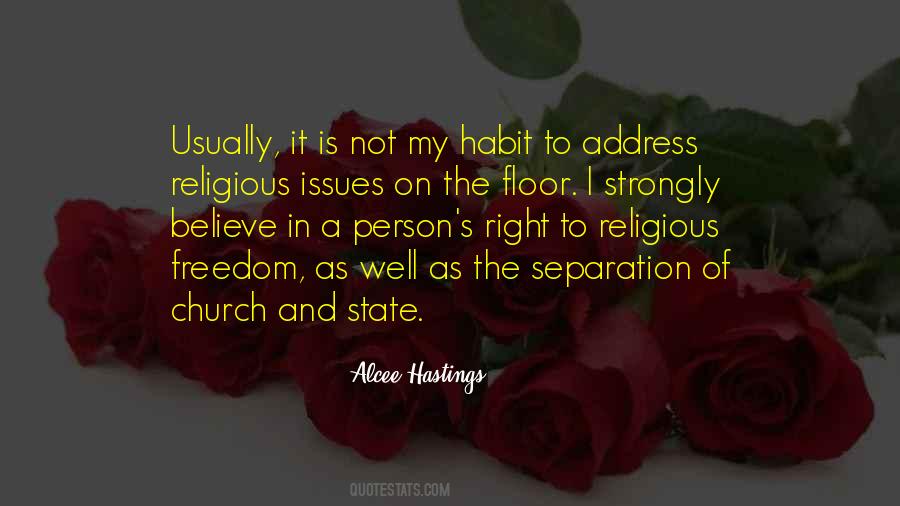 Quotes About The Separation Of Church And State #1677497