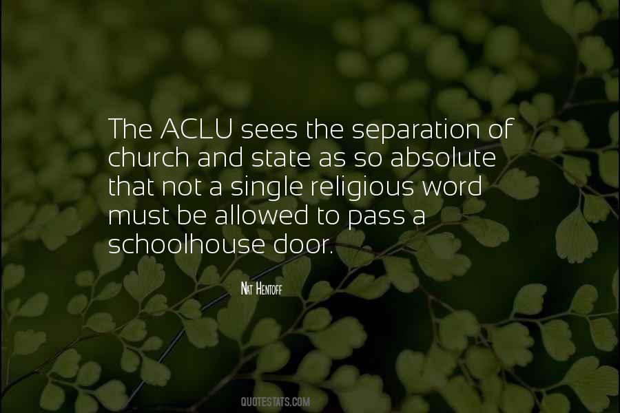 Quotes About The Separation Of Church And State #1740682