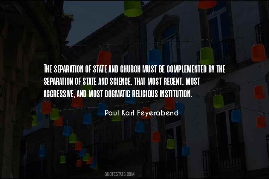 Quotes About The Separation Of Church And State #658682