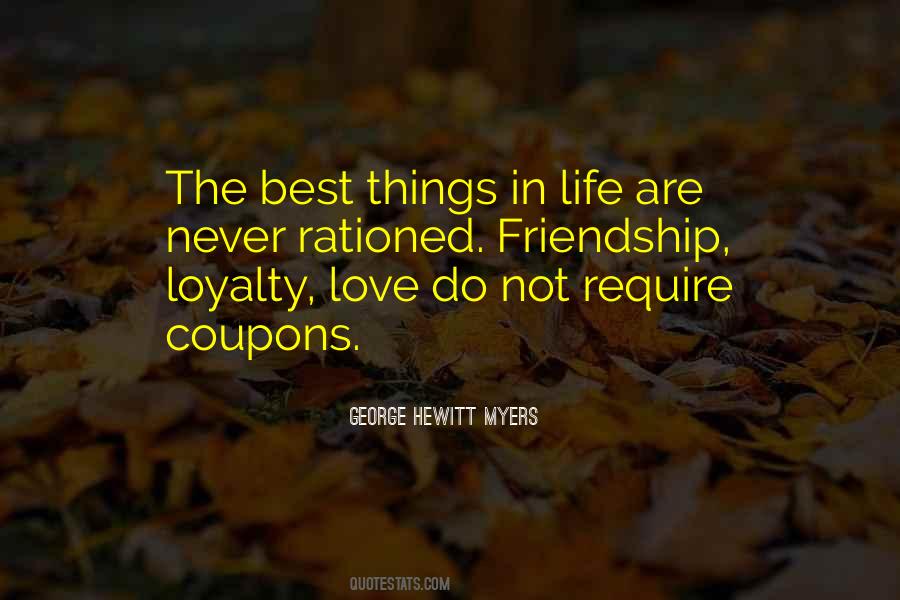 Quotes About Love Loyalty #30165