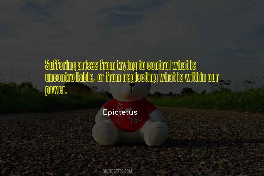 Control The Uncontrollable Quotes #367056
