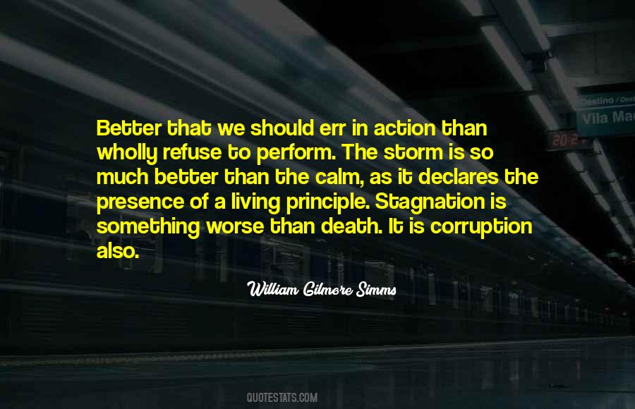 Quotes About Stagnation #1001962