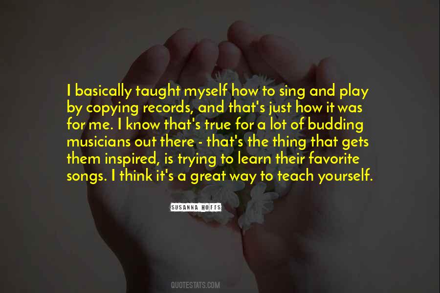 Quotes About Great Musicians #212050