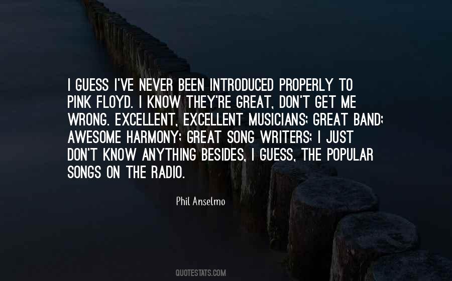 Quotes About Great Musicians #498259