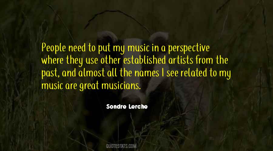 Quotes About Great Musicians #890600