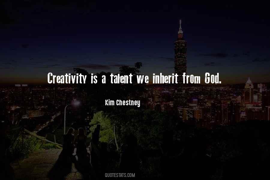 Quotes About Talent From God #1031367