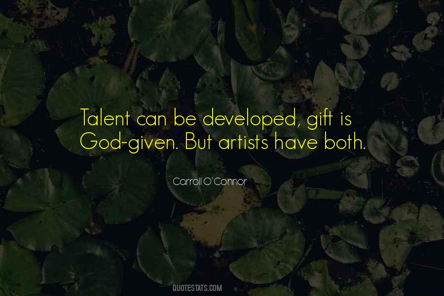 Quotes About Talent From God #55178