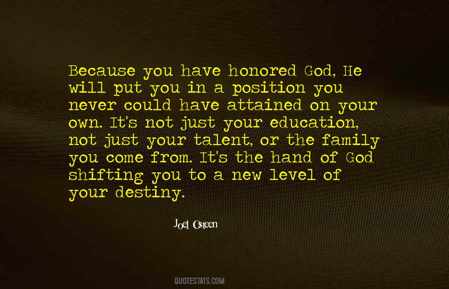 Quotes About Talent From God #725584