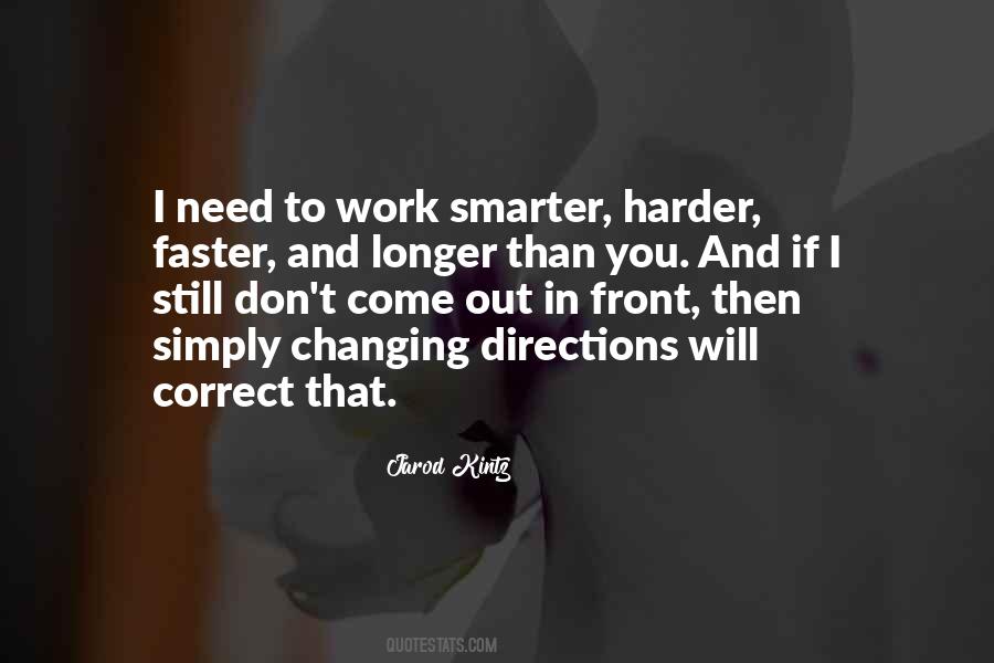 Work Smarter Quotes #919185