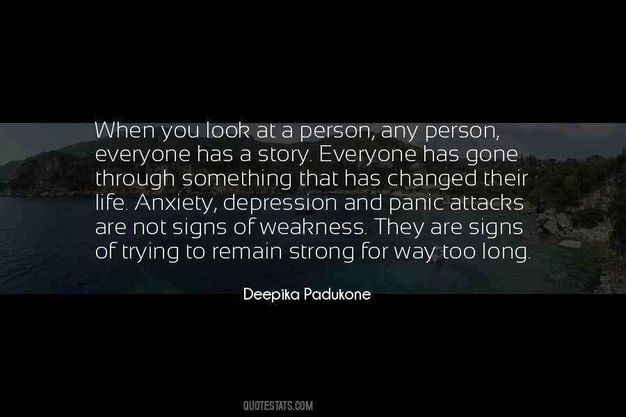 Quotes About Anxiety Depression #1665738