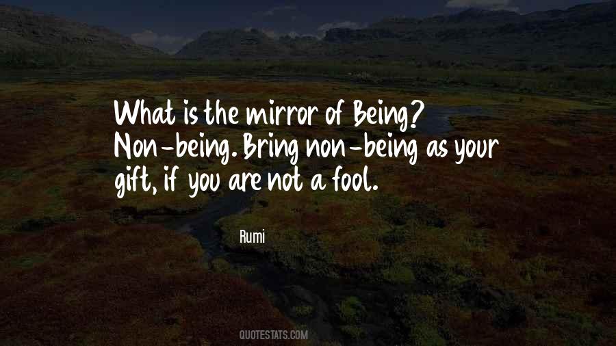 Being The Fool Quotes #1868882